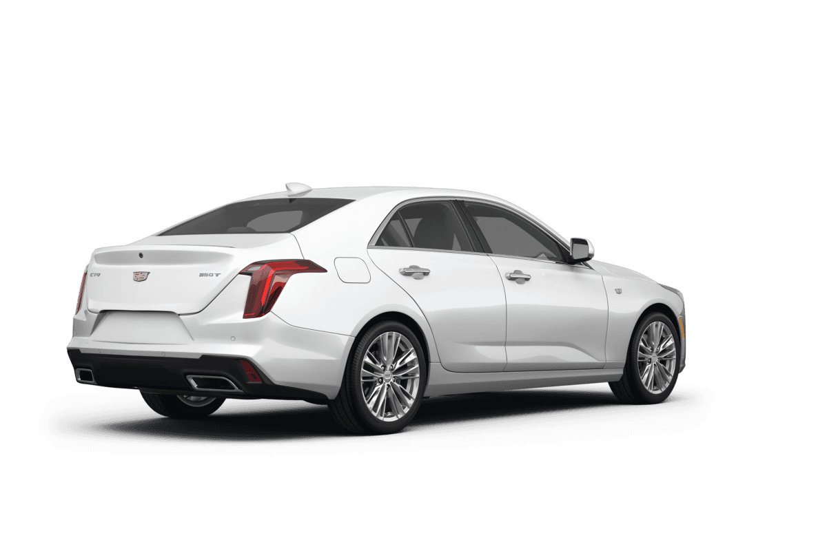Cadillac CT4  - Back view Cadillac CT4  - Back view
