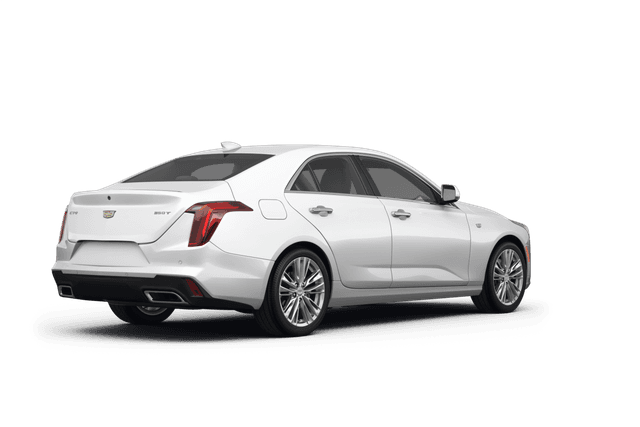 Cadillac CT4  - Back view Cadillac CT4  - Back view