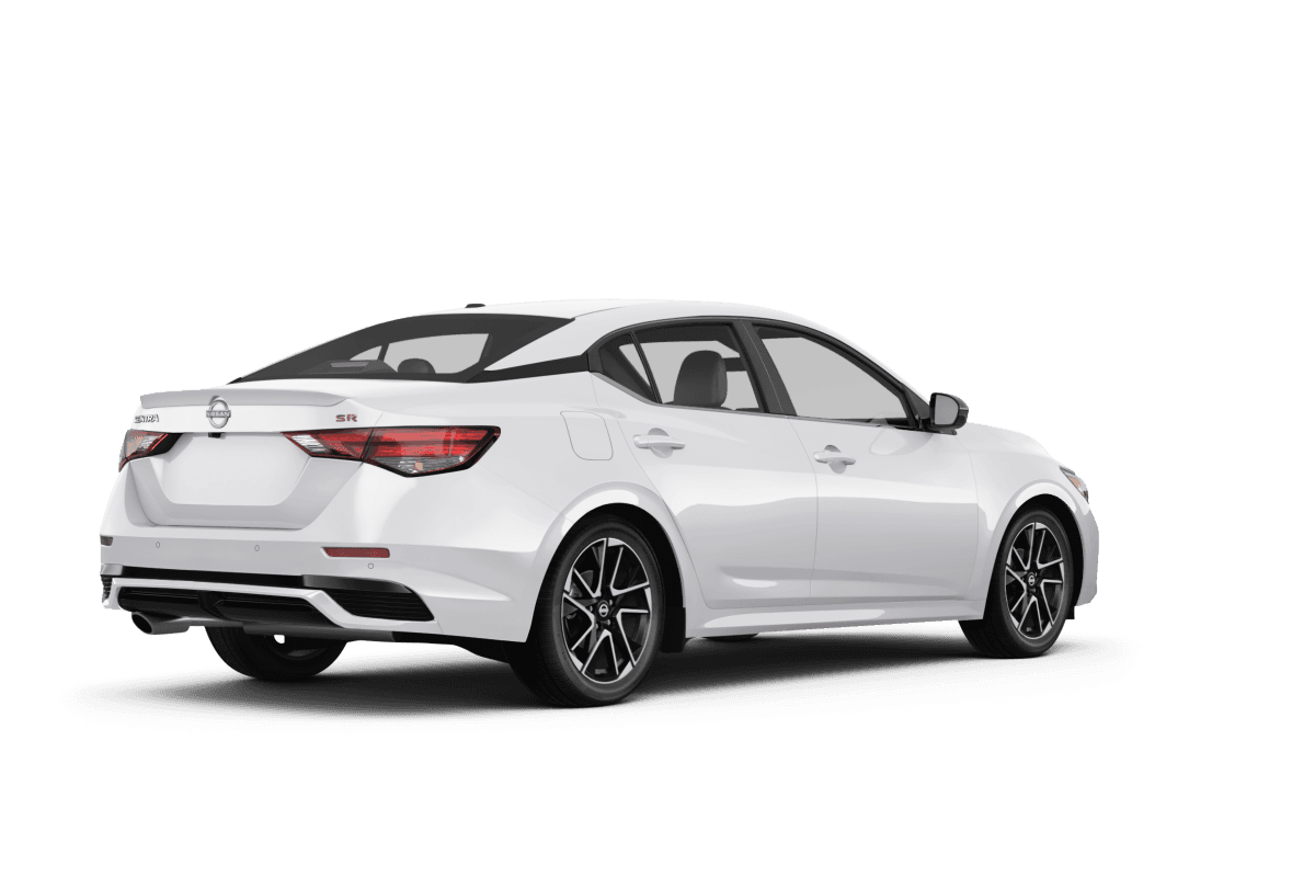 Nissan Sentra  - Back view Nissan Sentra  - Back view